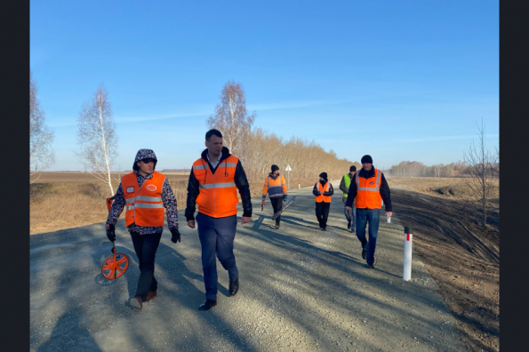 Единственную дорогу для выезда из 7 населенных пунктов Коченевского района отремонтировали по нацпроекту БКД